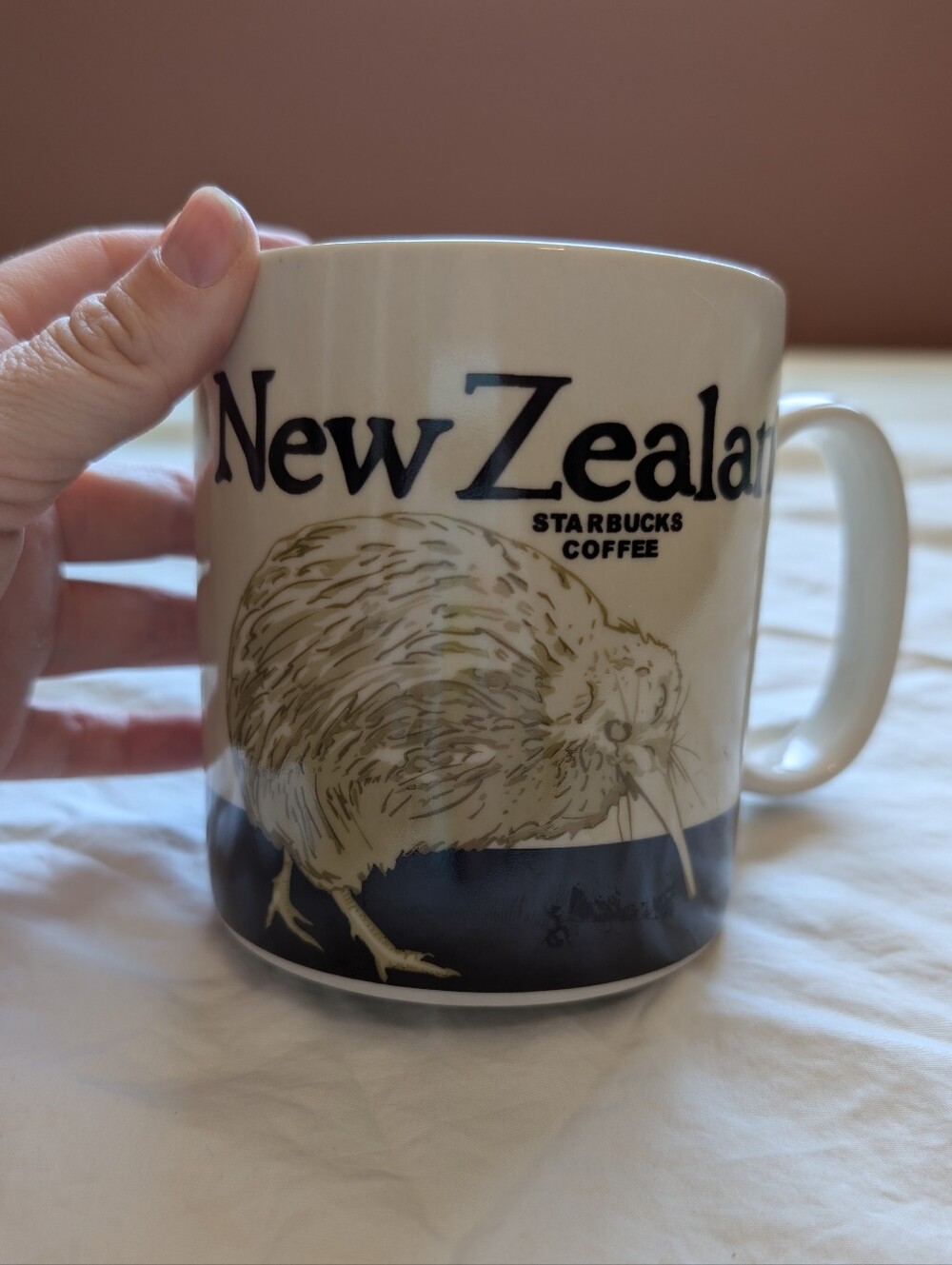 Starbucks New Zealand Global Collector Series 2013 Mug Brown/White